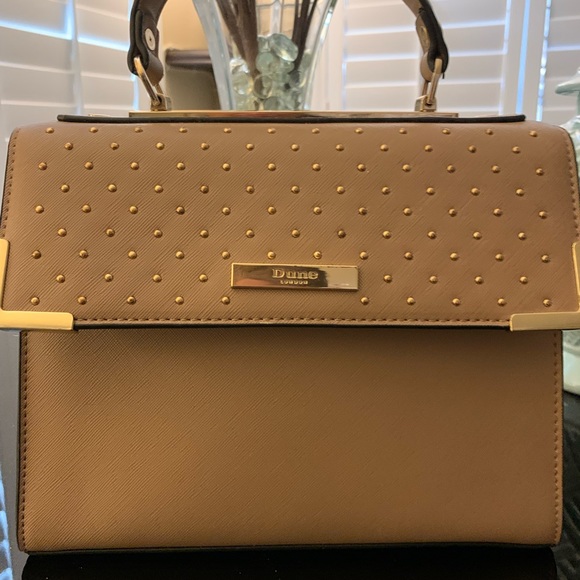 Dune London Mauve with Goldtone Hardware Crossbody Satchel Bag with Coin Purse - Picture 3 of 8